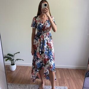 Illa Illa High low Floral Summer Dress